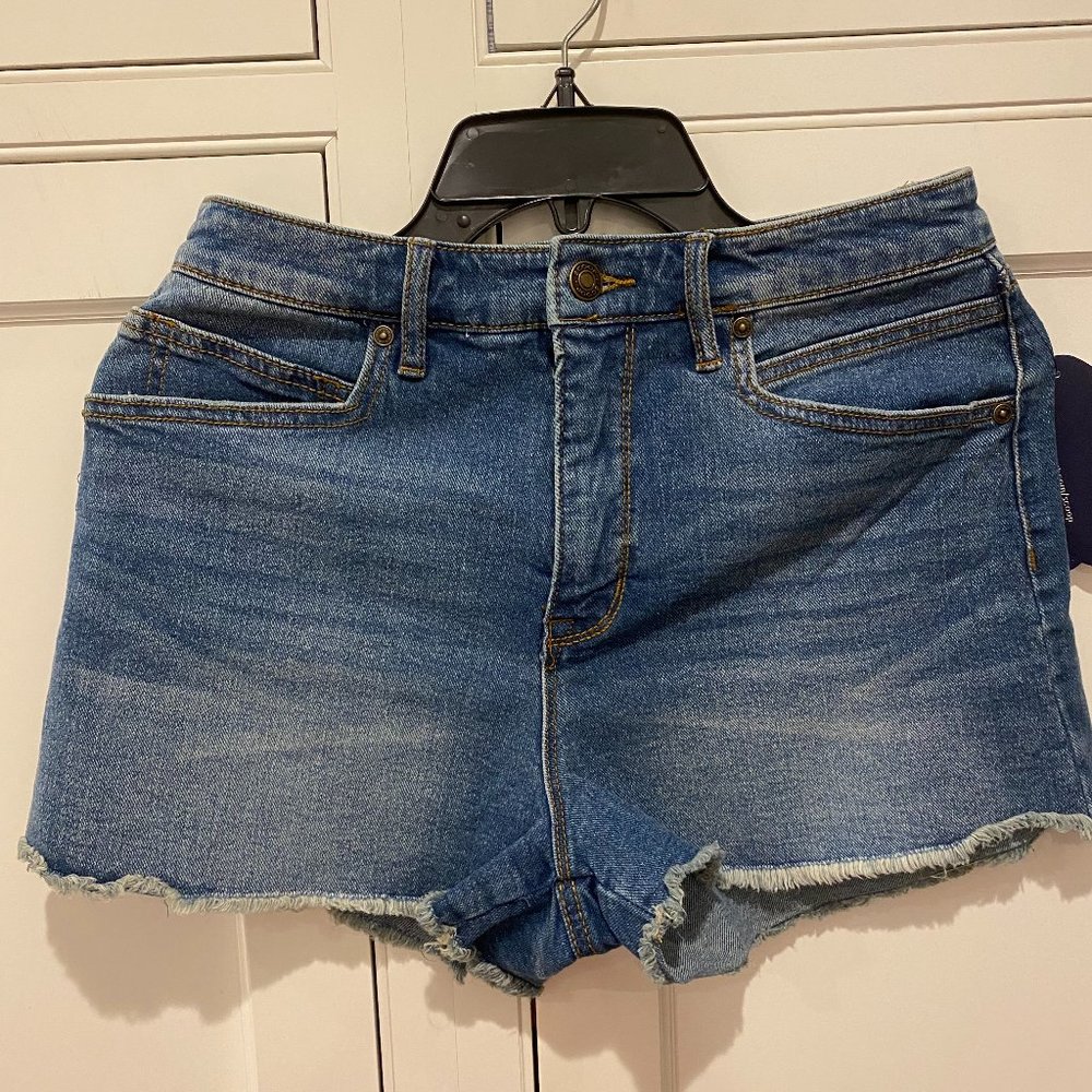 Scoop Women's Charlotte Vintage High Rise Shorts